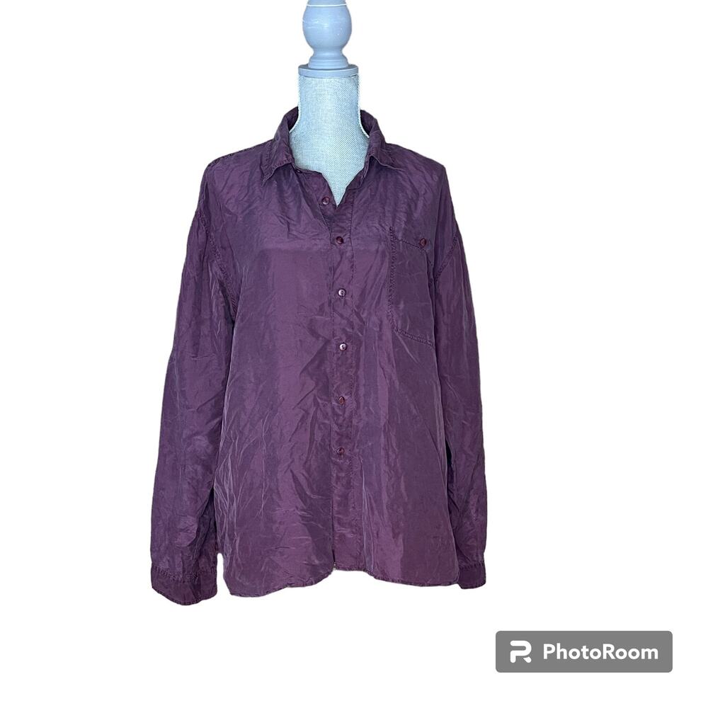 Vintage Creative Edge Silk Blouse size XL
